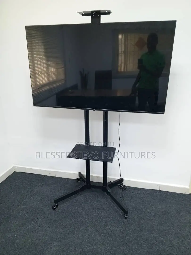 Office Mobile Tv Stand 75 Inches Down to 32 Inches