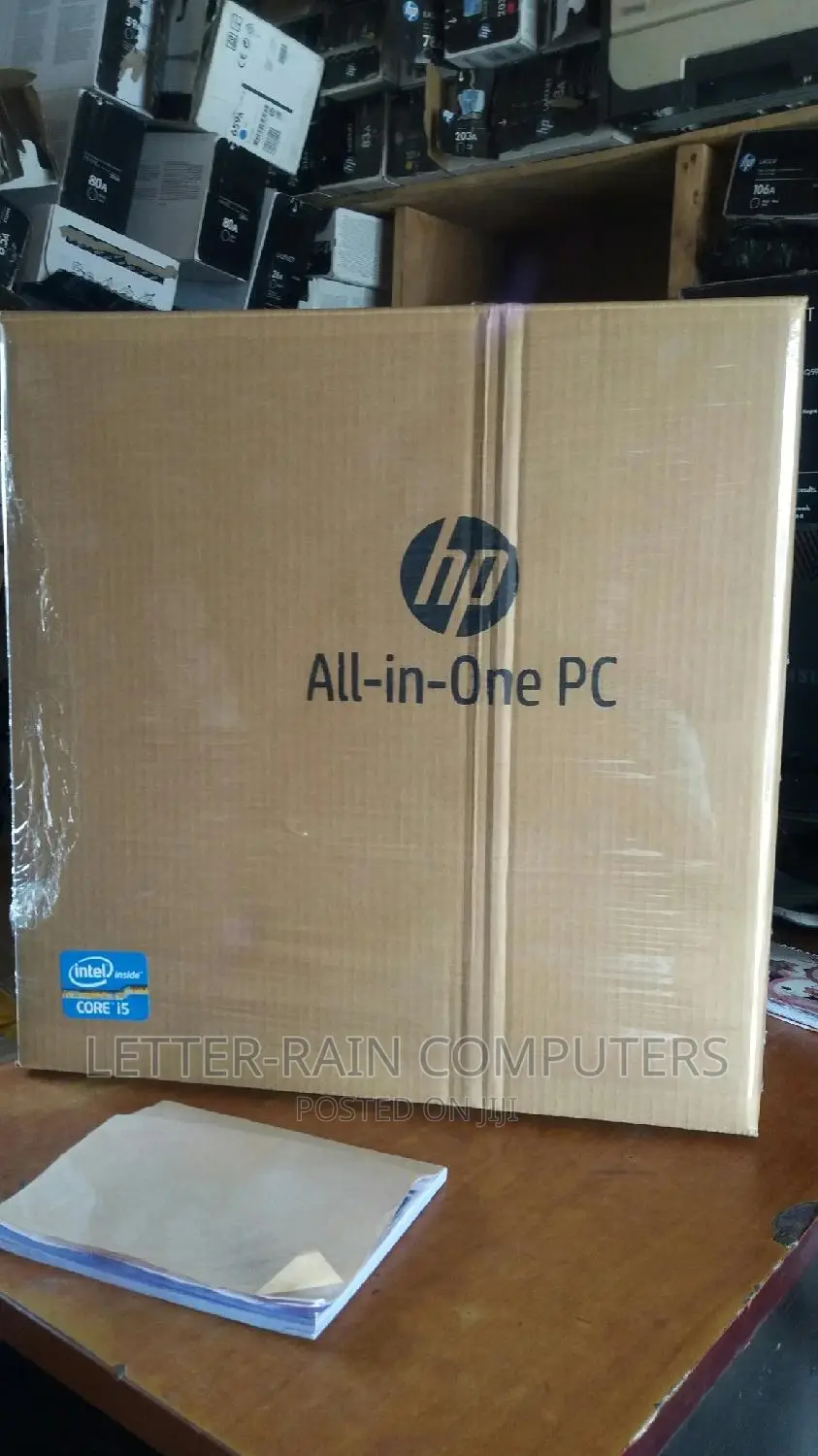 New Desktop Computer HP AiO 20 4GB Intel Core i5 HDD 500GB