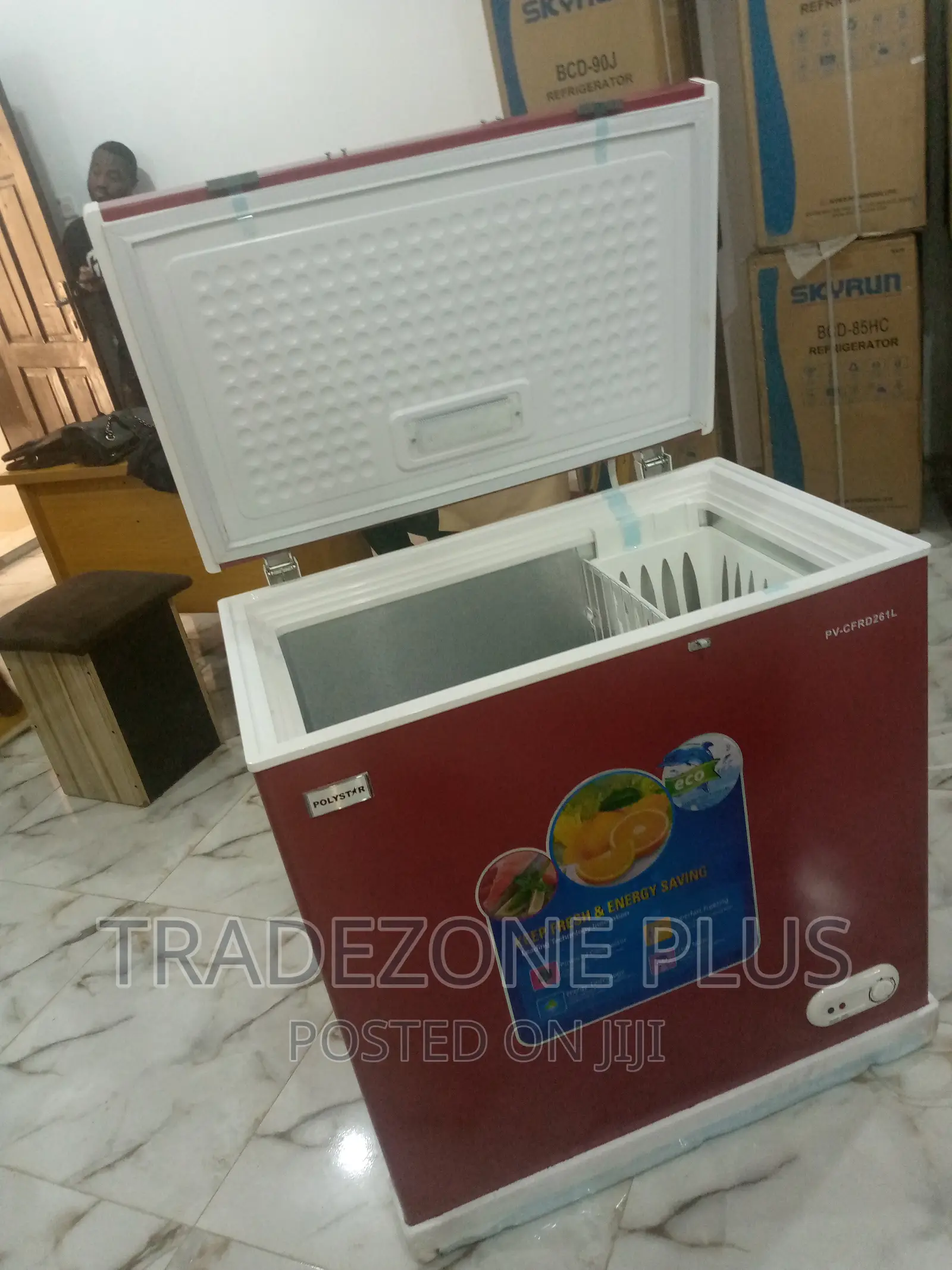 Fast Freezing Polystar Chest Freezer 216L