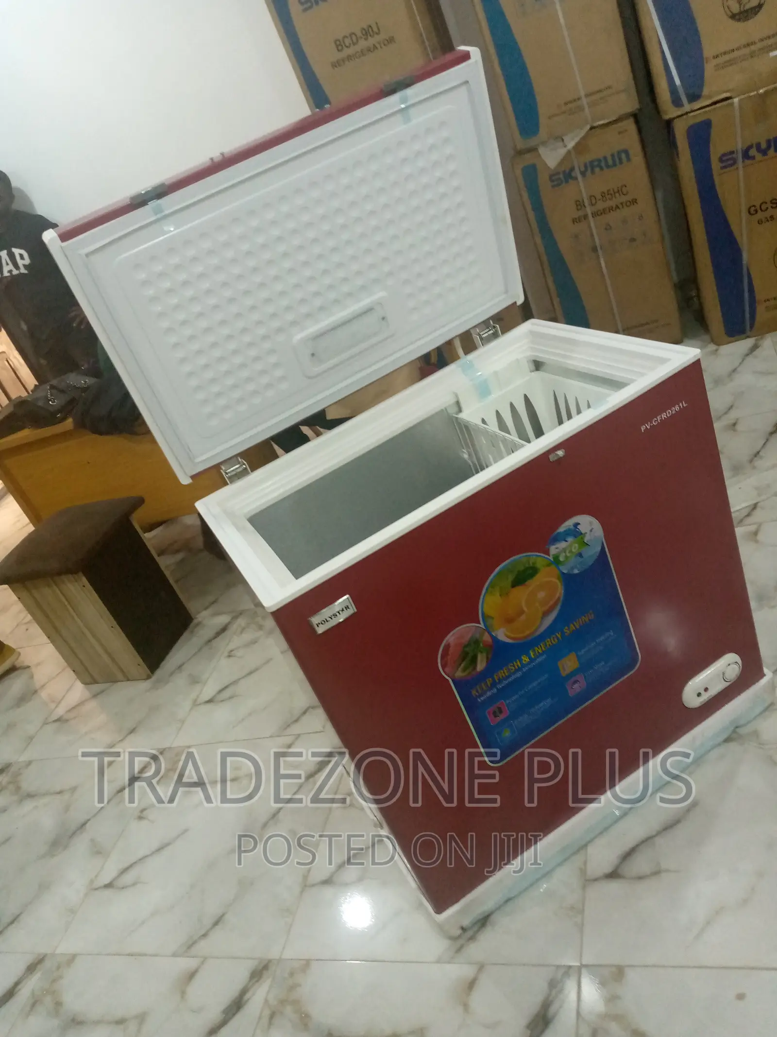 Fast Freezing Polystar (PV-CFRD216L) 216L Chest Freezer
