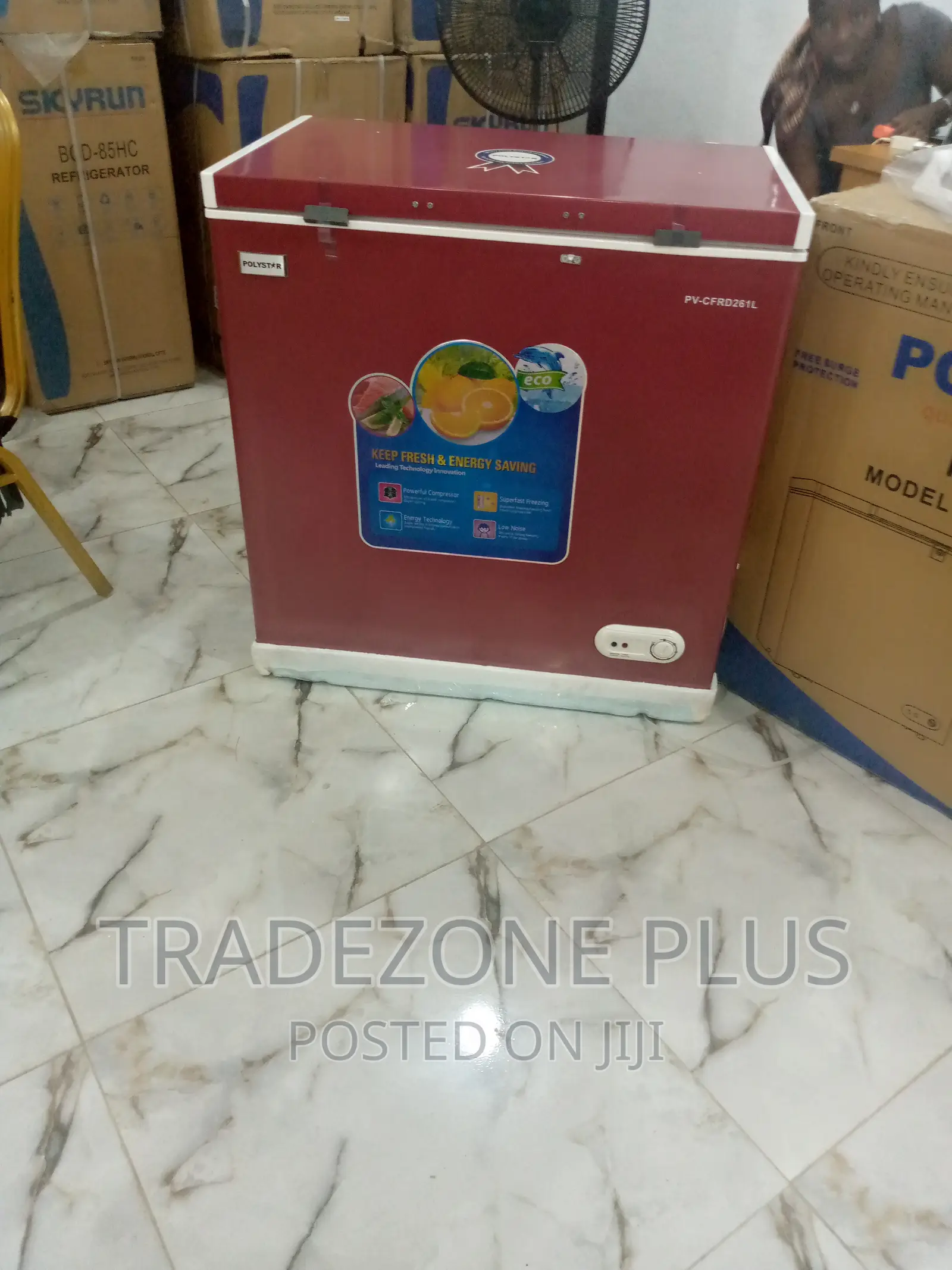 Fast Freezing Polystar 216L (PV-CFRD216L) Chest Freezer