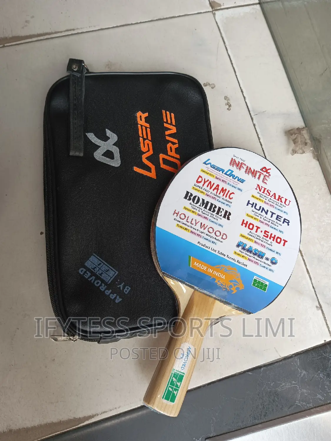 Laser Drive Infinite Table Tennis Bat