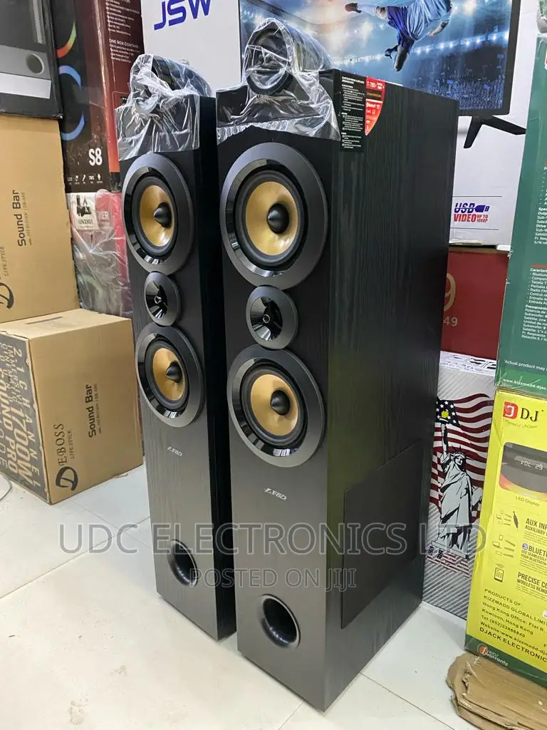 F D T70x Super Bass Tower Speakers
