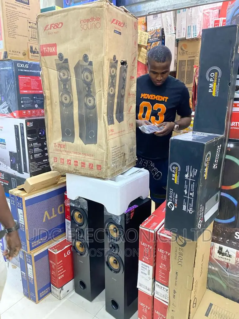 F D T70x Super Bass Tower Speakers