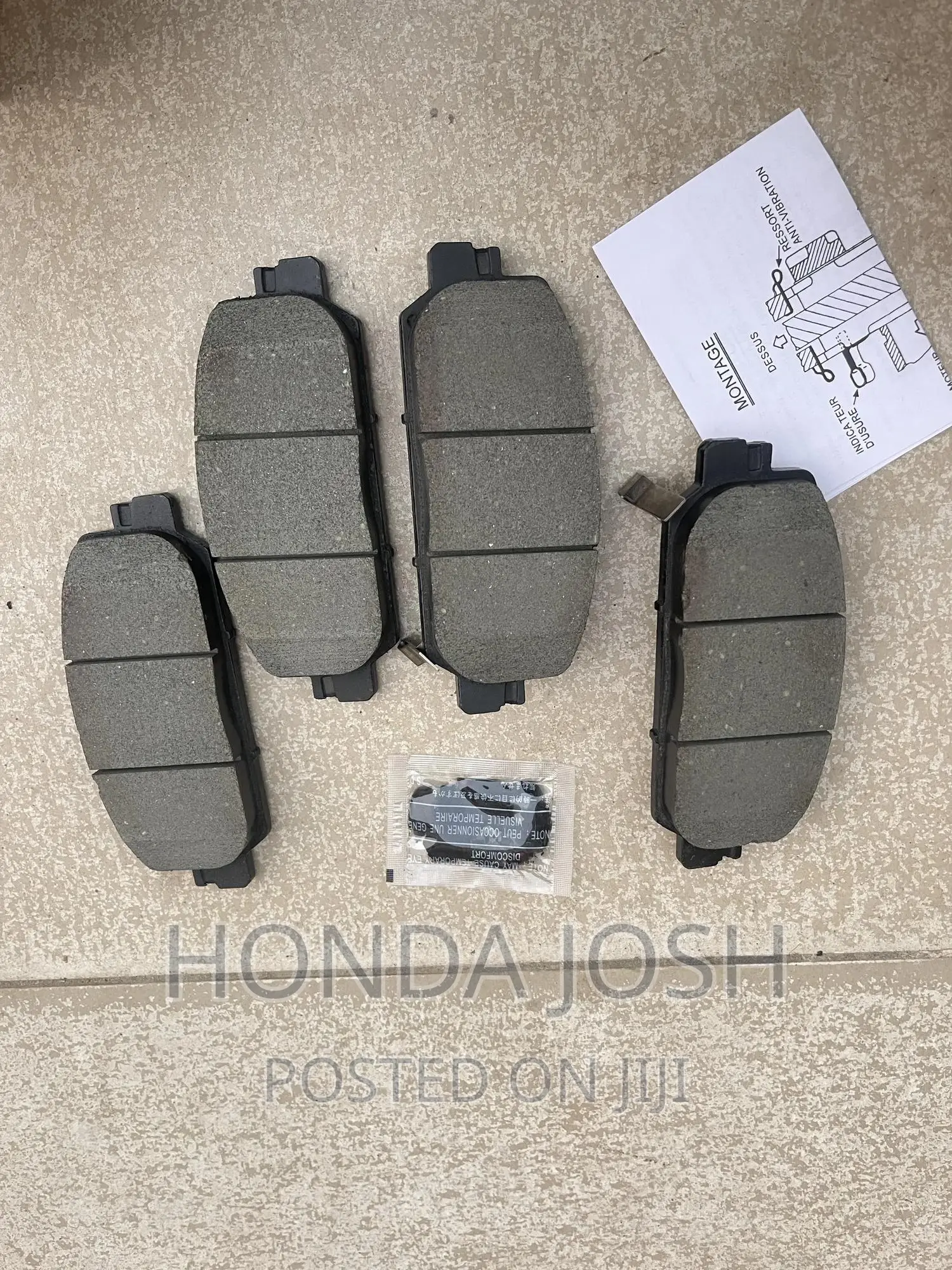 Front/ Back Break Pad 2018-2021 Model Honda Accord(Original)