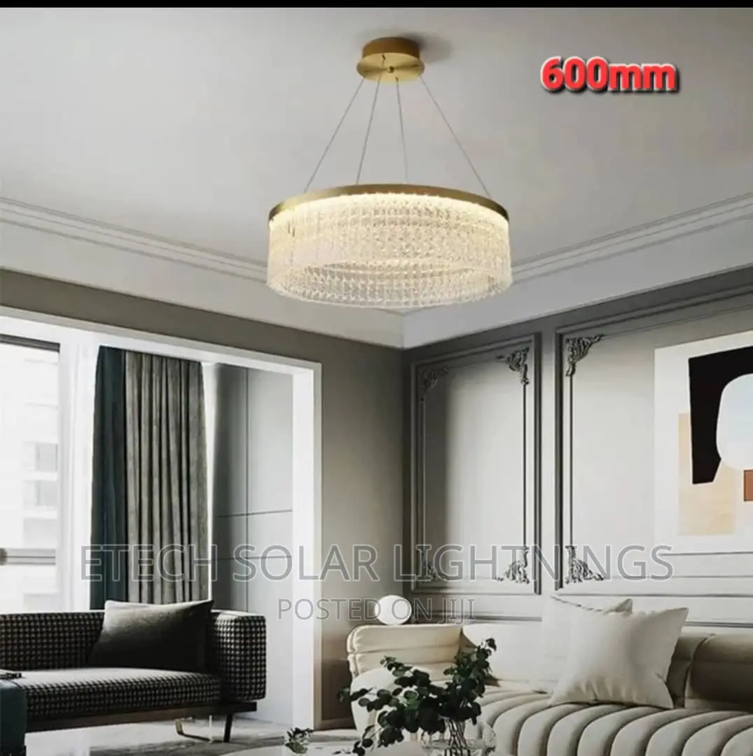 600mm L E D Chandelier Light