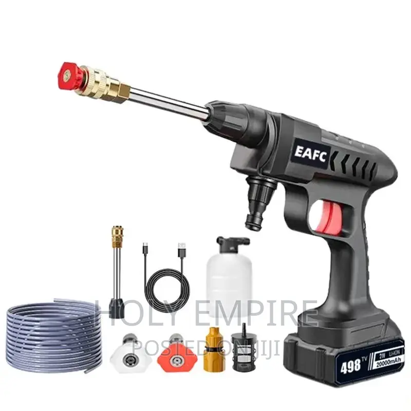 48mah,Car Wash Gun Washer Spray Nozzle High Pressure