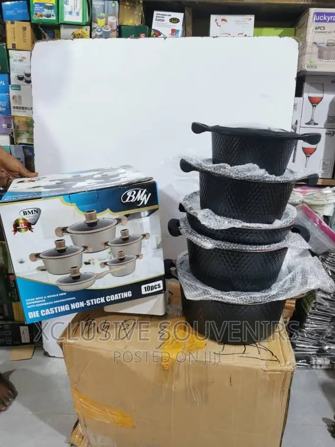 Die Casting Non-Stick Cookware Set (10pcs)