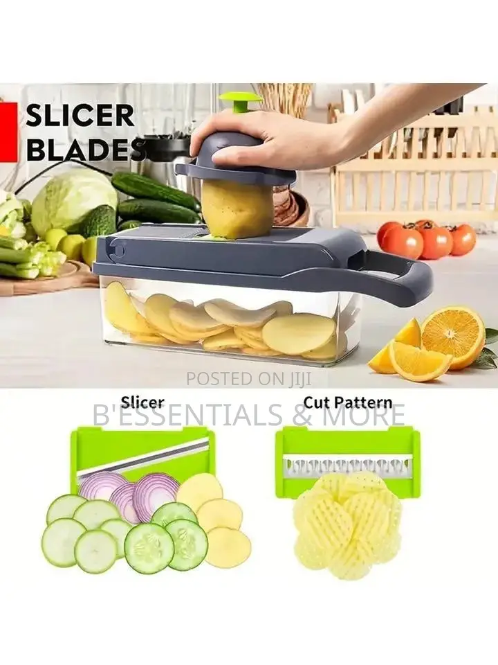 Vegetable Grater, Cutter Slicer