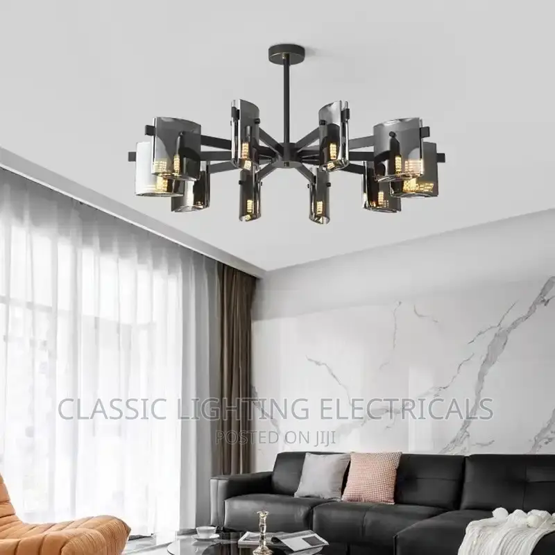 Modern Italian Minimalist Living Room Chandeliers, Nordic