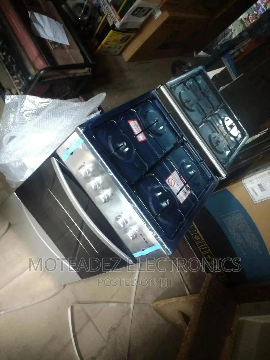 Maxi 50*50 (4g) Auto Ignition Standing Gas Burner (Inox)