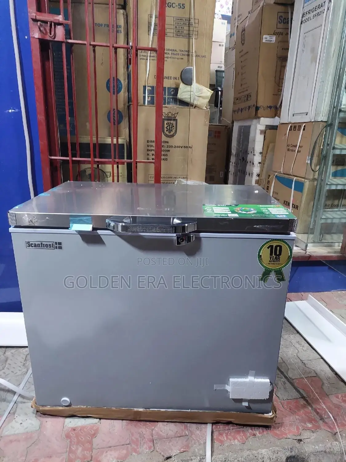 Scanfrost Deep Freezer 250litrs Inverter