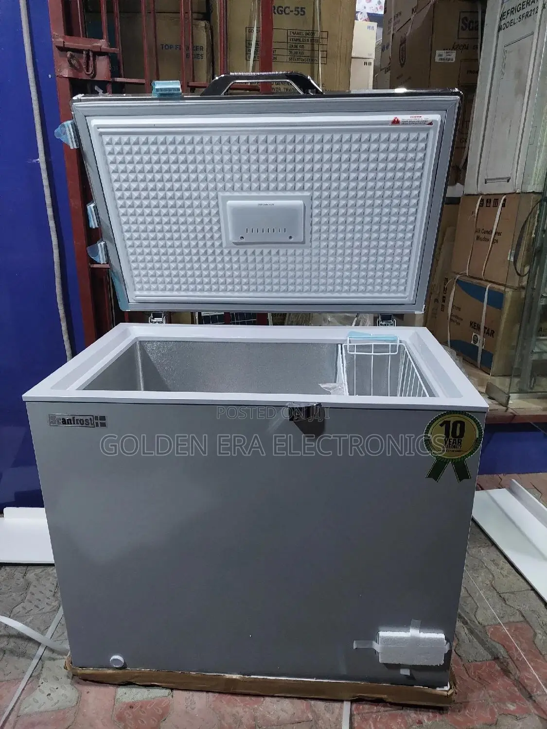 Scanfrost Deep Freezer 250litrs Inverter