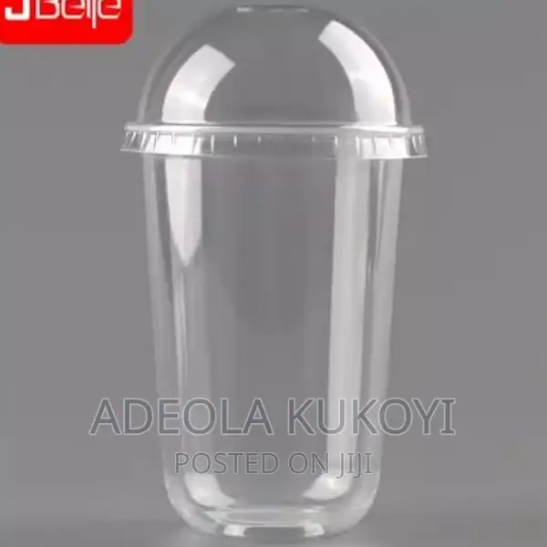 A Pack of 1000pcs of U- Shape 16oz Smoothie Cup