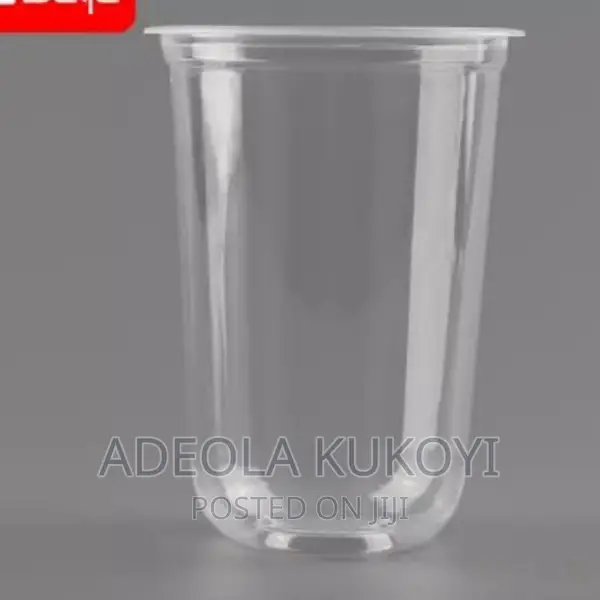 A Pack of 1000pcs of U- Shape 16oz Smoothie Cup