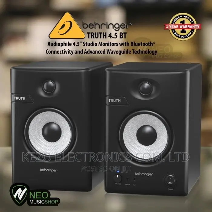 Behringer 4.5 Bluetooth Audiophile Studio Monitor