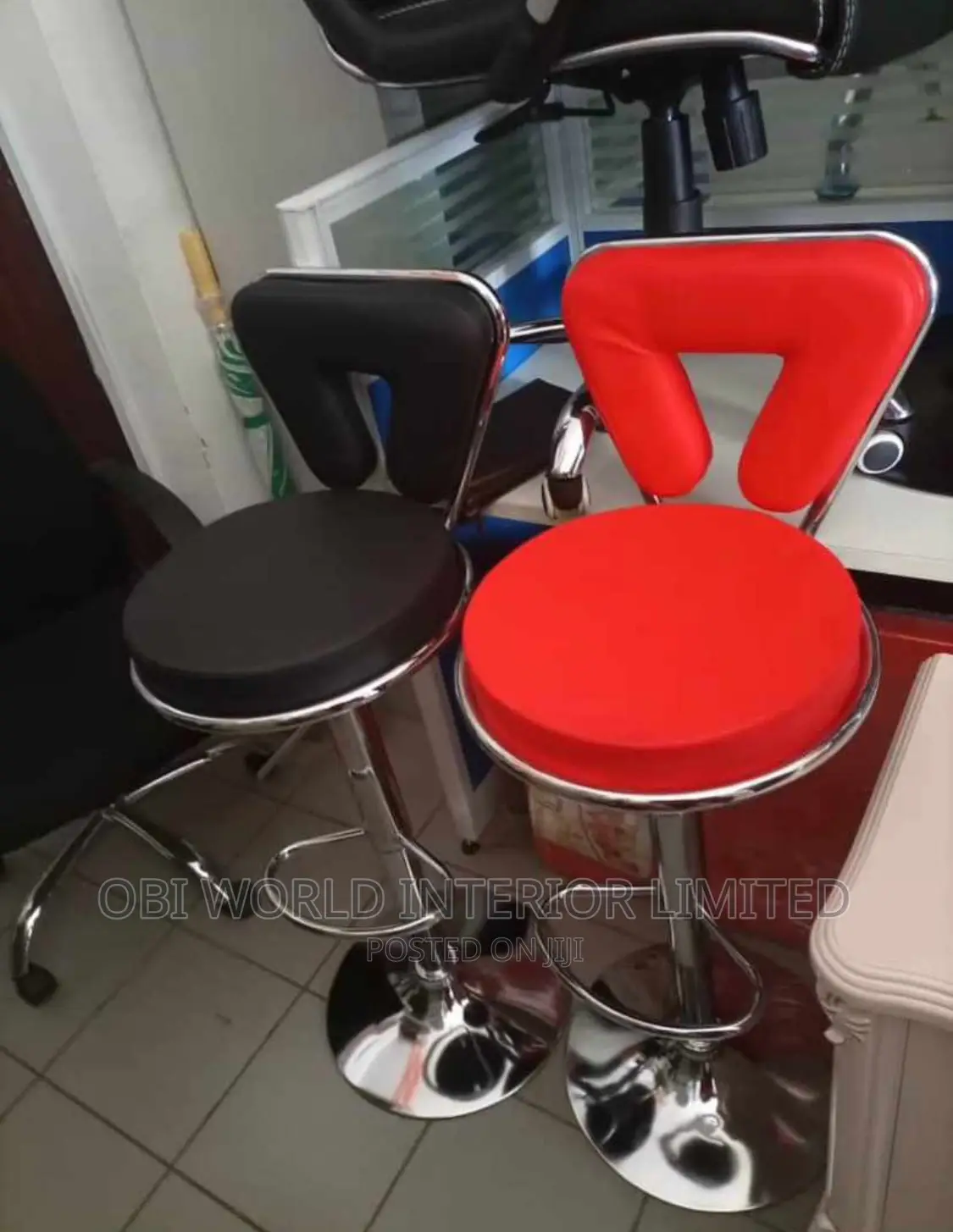 Salon High Bar Chair Stool
