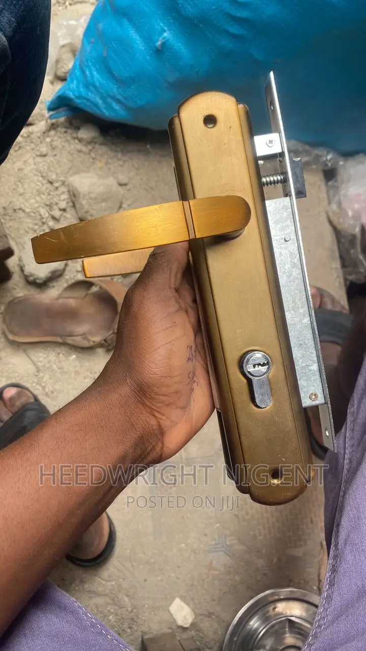 Big WOODEN AND IRON Entrance Door Lock