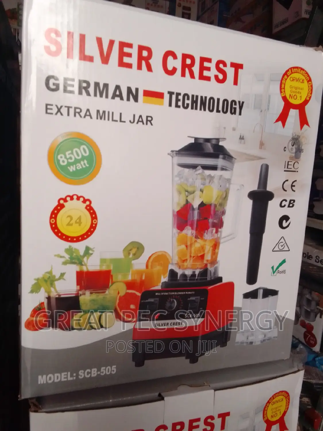 Silver Crest and Kenwood Blender