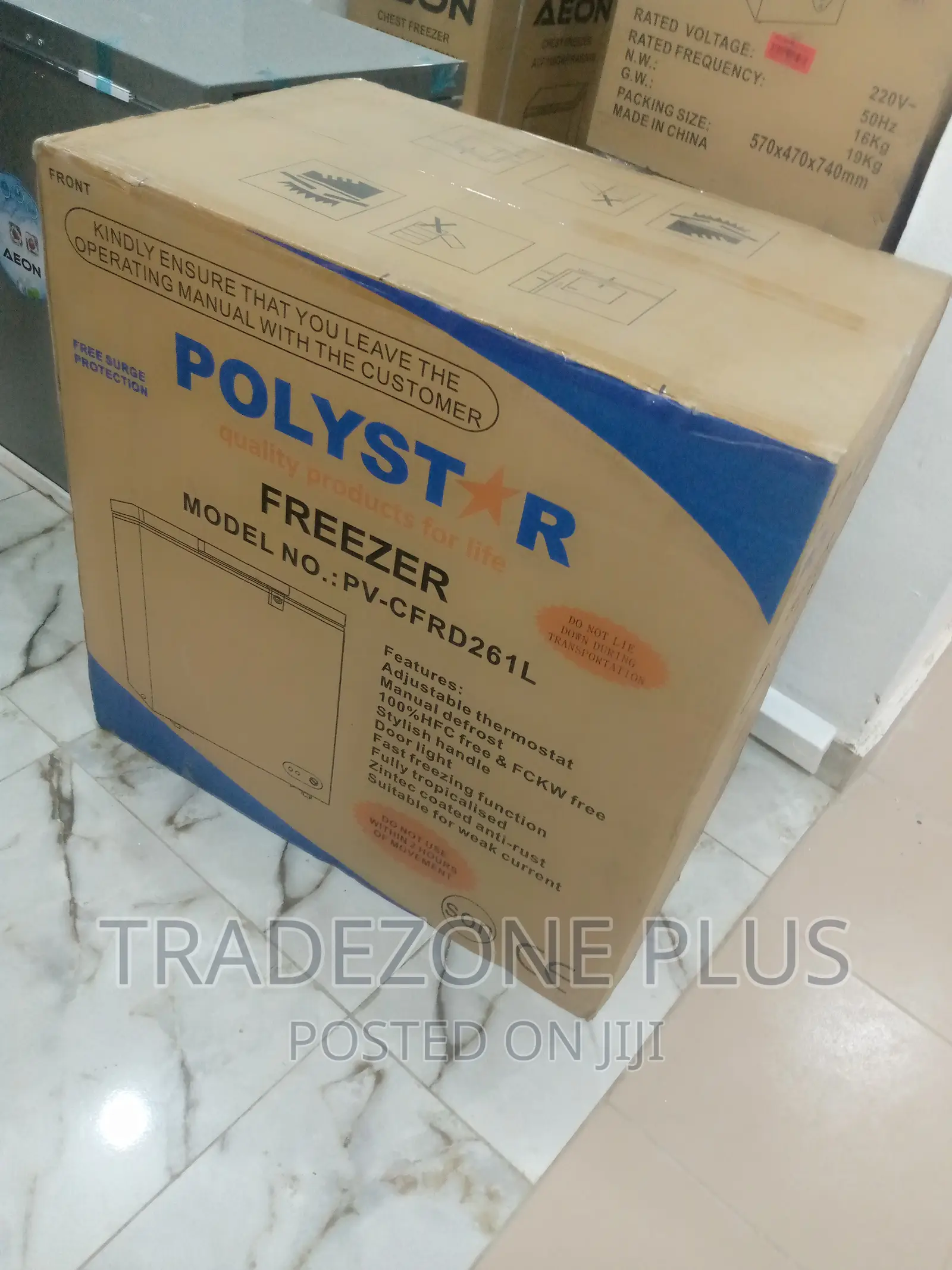 Low Noise Polystar Chest Freezer 216l(pv-Cfrd216l)