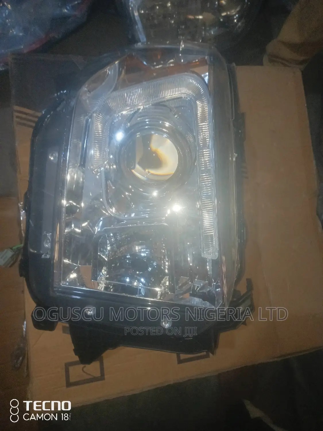 Headlamp Tundra 2020 Model With LED Light