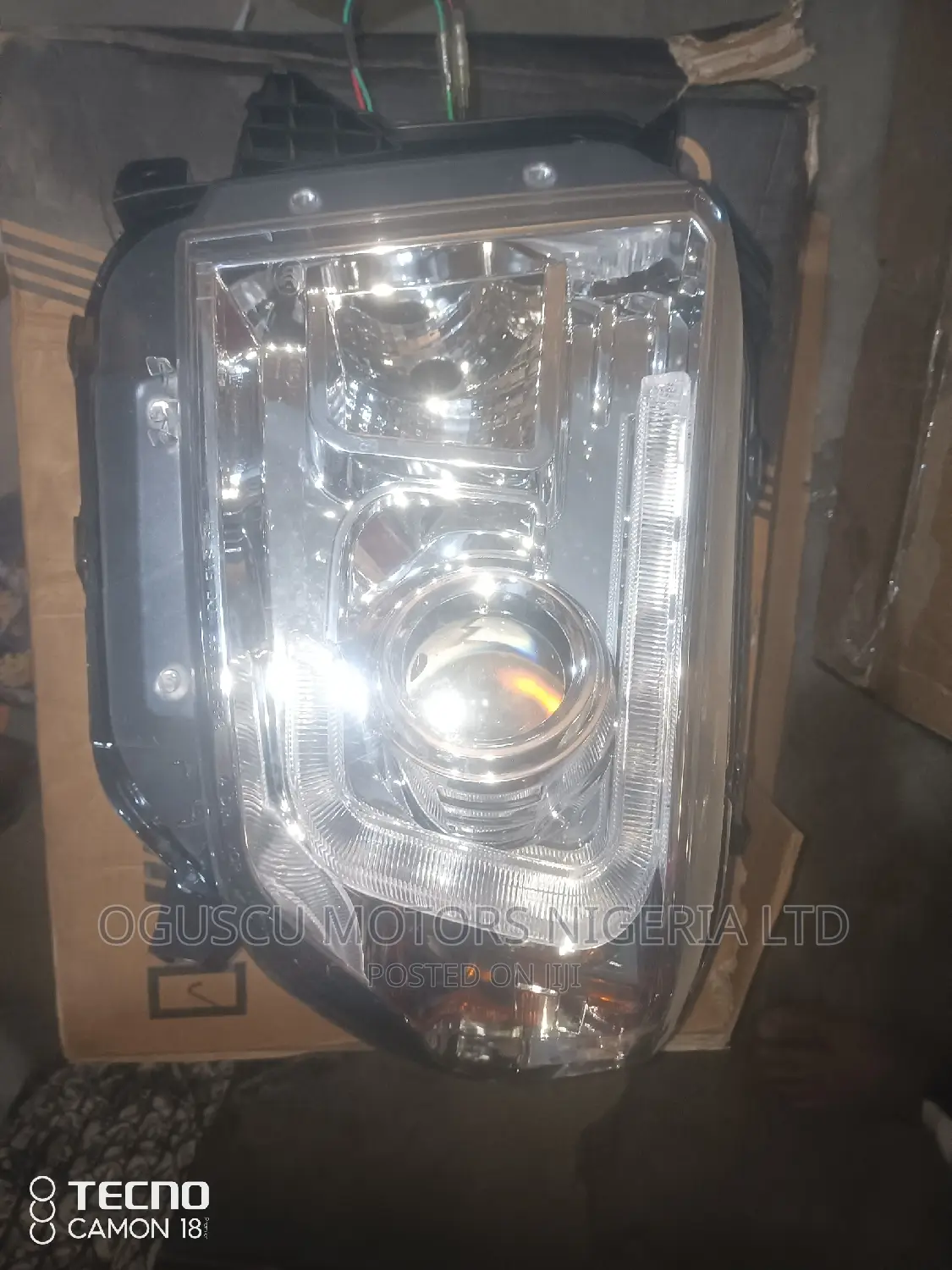 Headlamp Tundra 2020 Model With LED Light