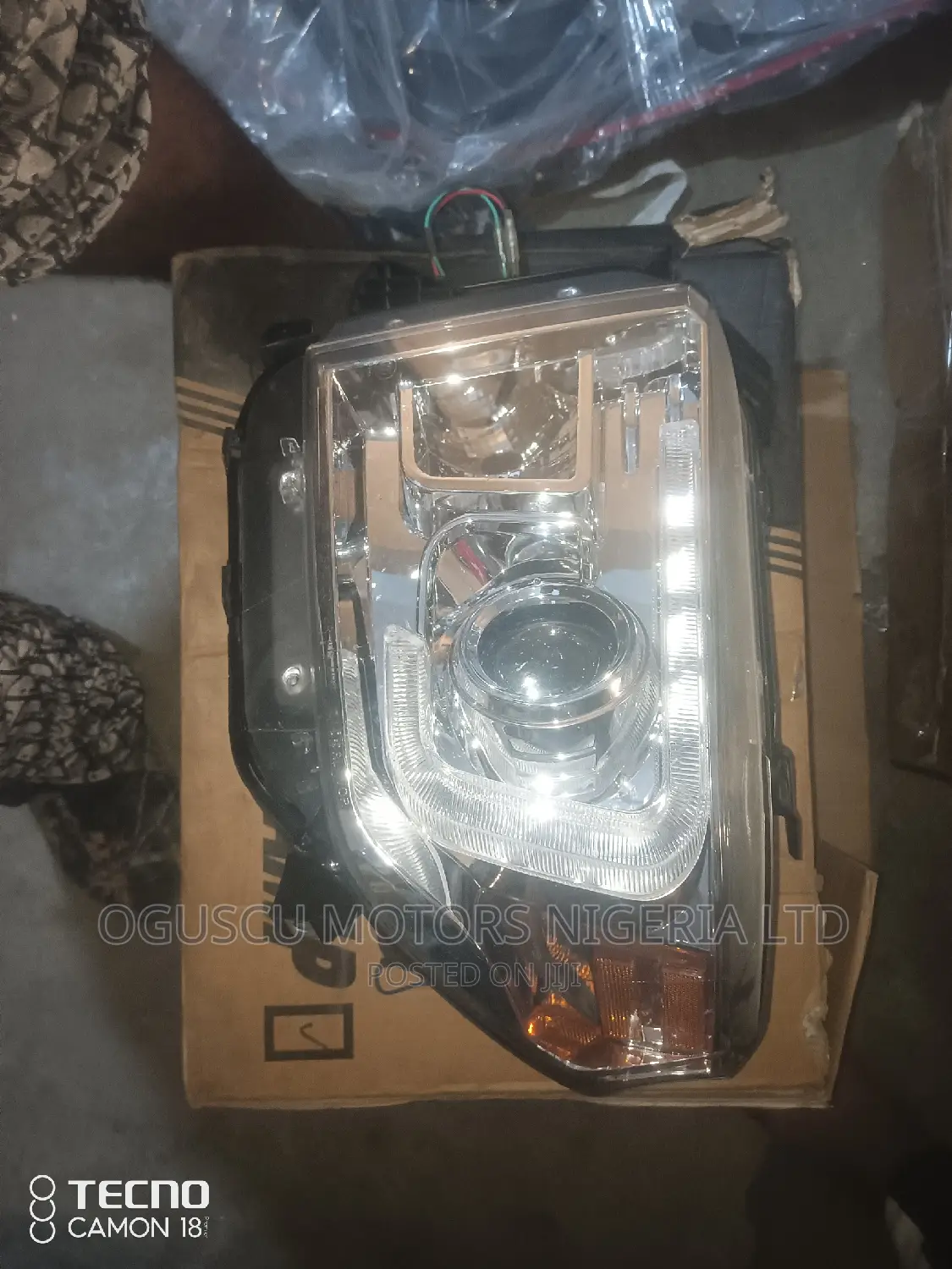 Headlamp Tundra 2020 Model With LED Light