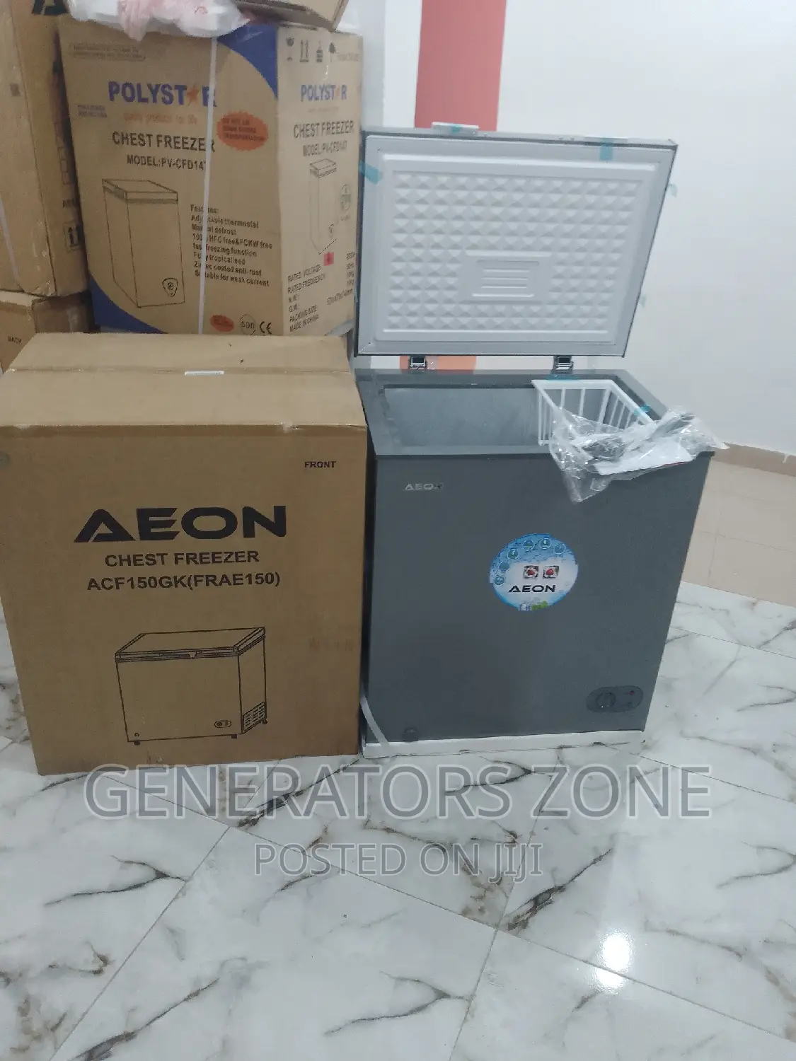 Fast Cooling Aeon Acf150gk(Frae150k) Chest Freezer