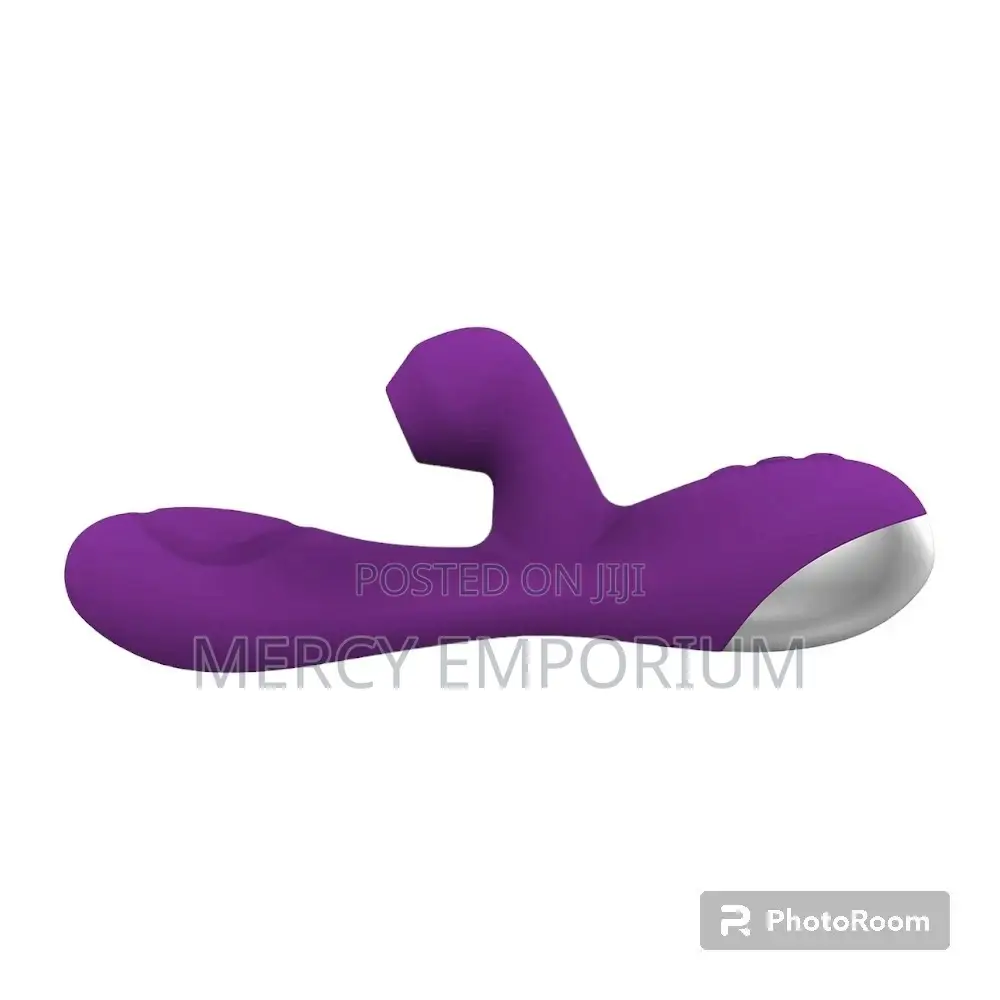2in1 G-Spot Tapping Clitoris Flap Sucking Vibrator Sex Toy