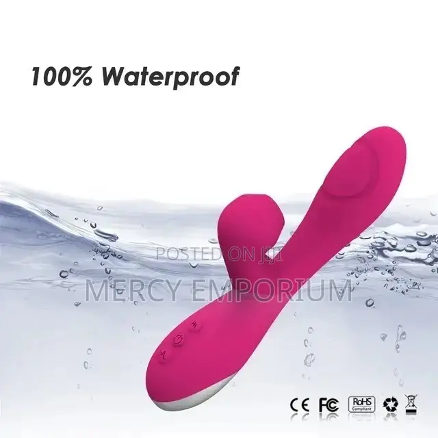 2in1 G-Spot Tapping Clitoris Flap Sucking Vibrator Sex Toy