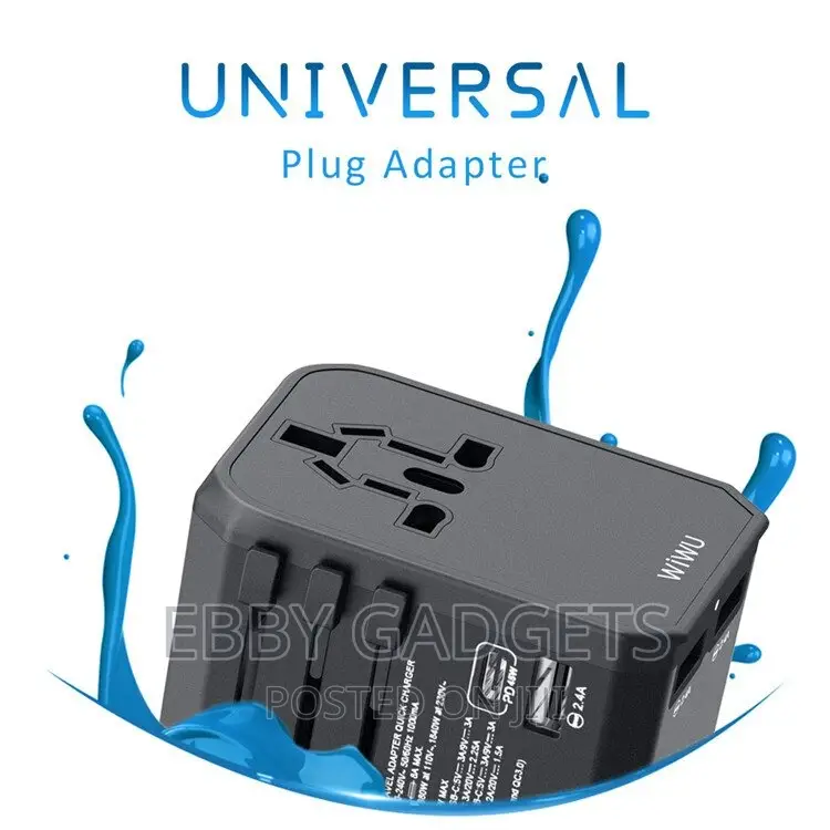 WIWU UA-304 4in1 45W Universal Travel Charger Adapter