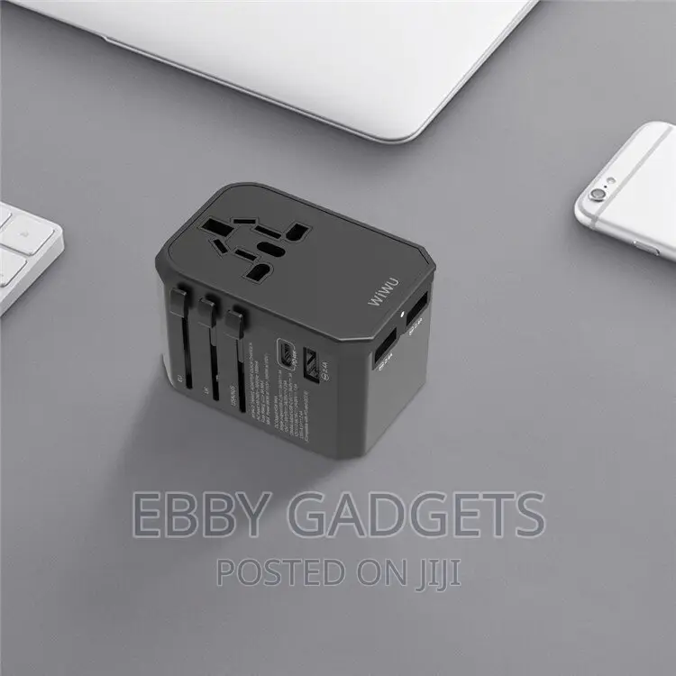 WIWU UA-304 4in1 45W Universal Travel Charger Adapter