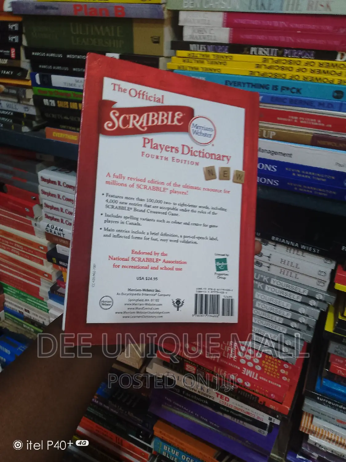 Official Scrabble Dictionary -by Merriam Webster
