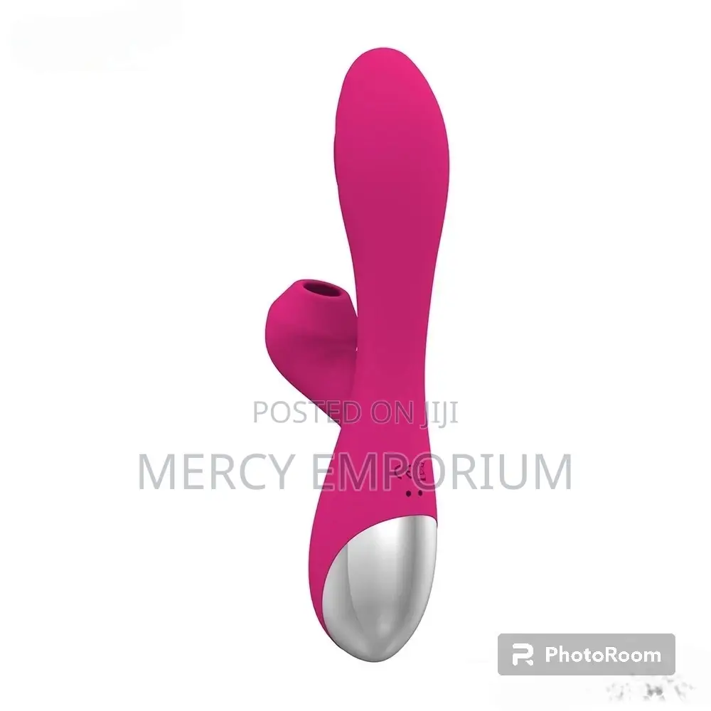 2in1 G-Spot Tapping Clitoris Flap Sucking Vibrator Sex Toy