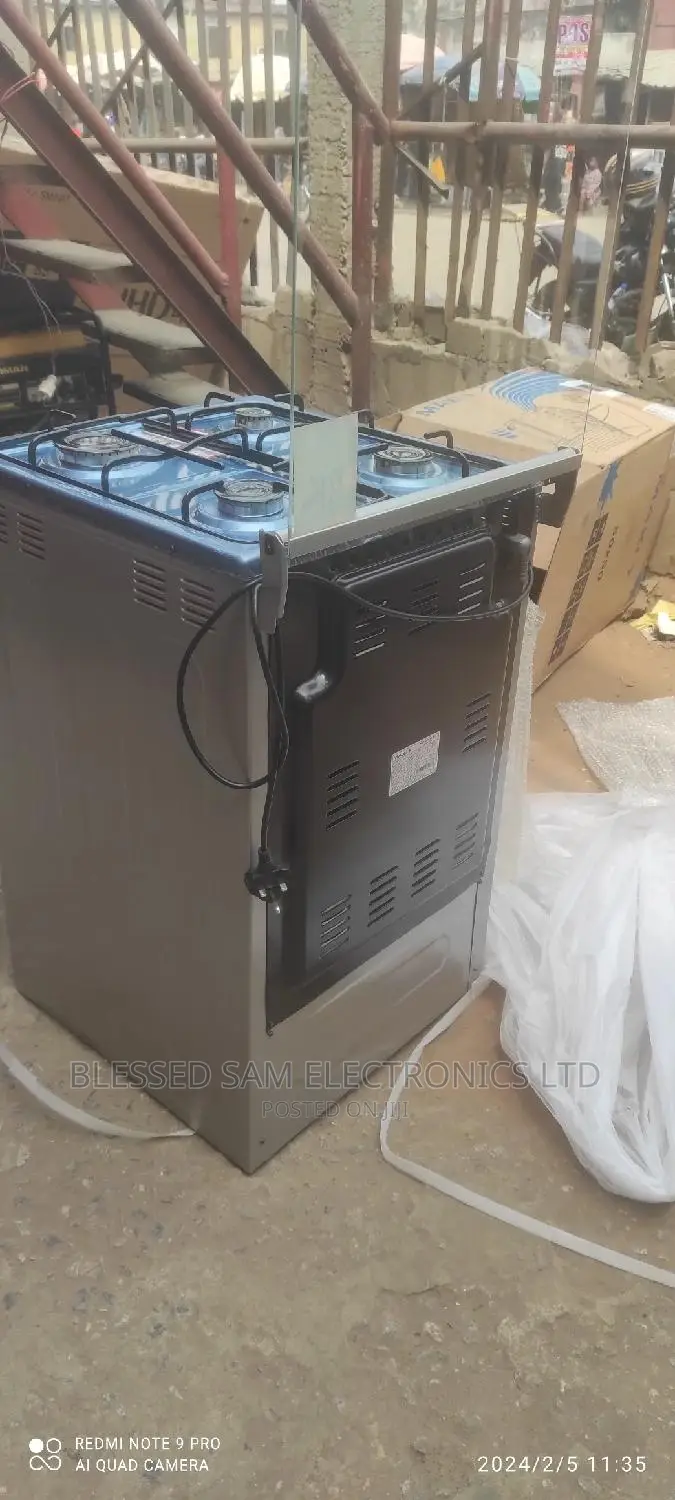 Maxi Ignition Gas Cooker 4 Gas Burner Automatic With Oven