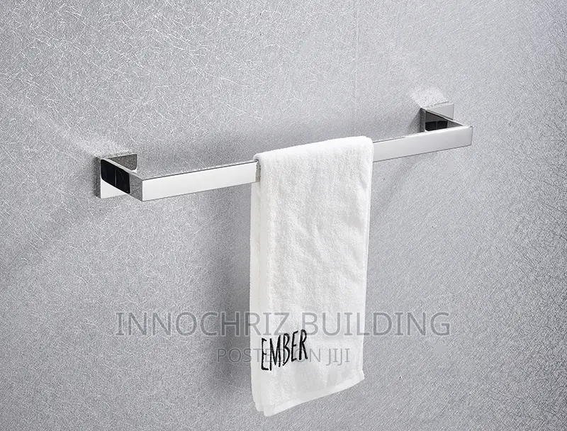 Chrome Single Towel Rail (6433f)