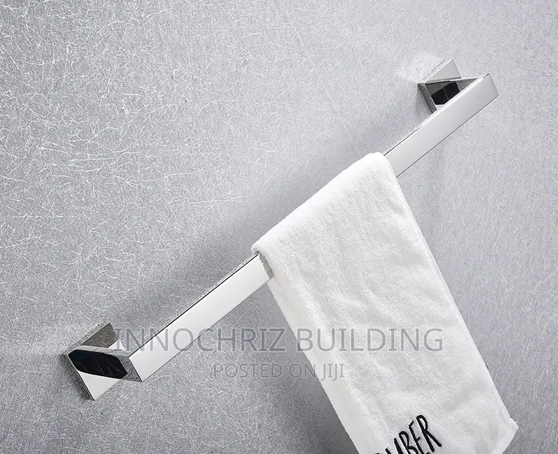 Chrome Single Towel Rail (6433f)