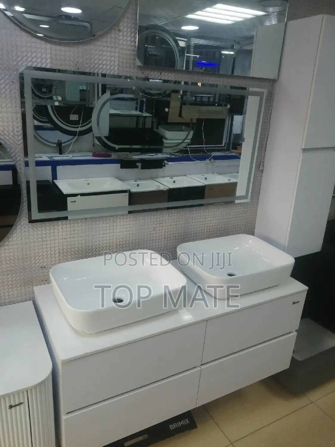 120cm Double Carbinet Basin