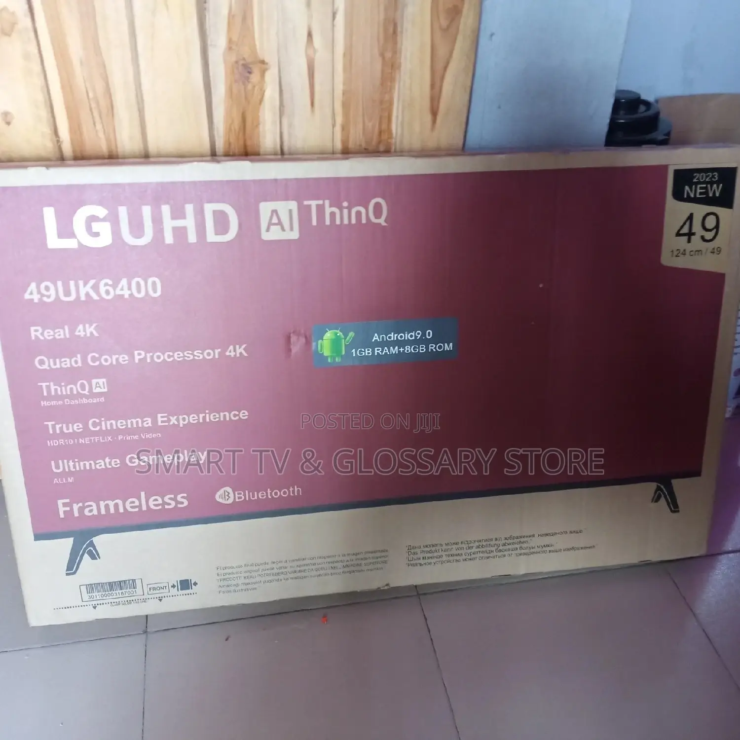 LG 49inches Smart With Building Showcasing Apps