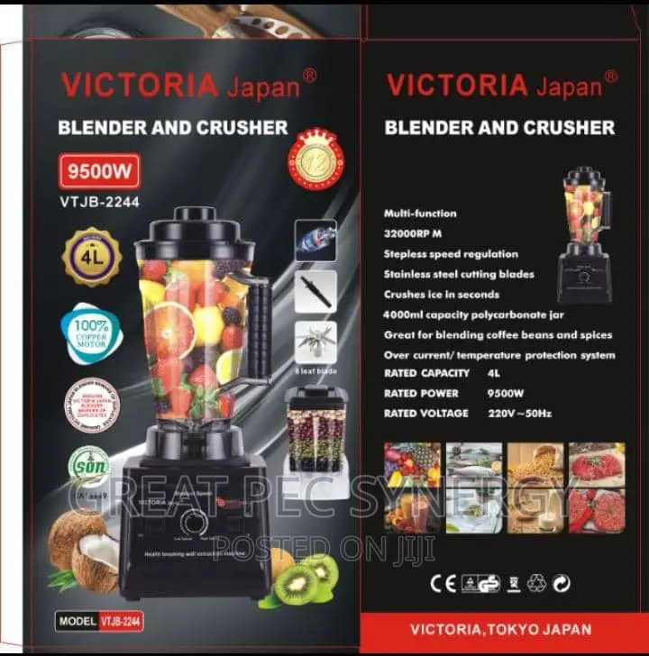 9500 Watts Victoria 4L Blender And Crusher