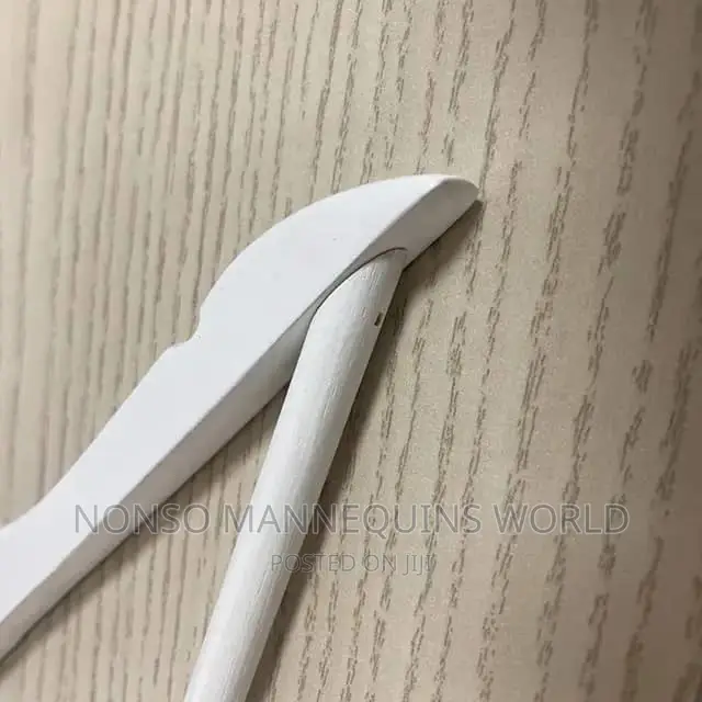 White Ceramics Clothes Hangers
