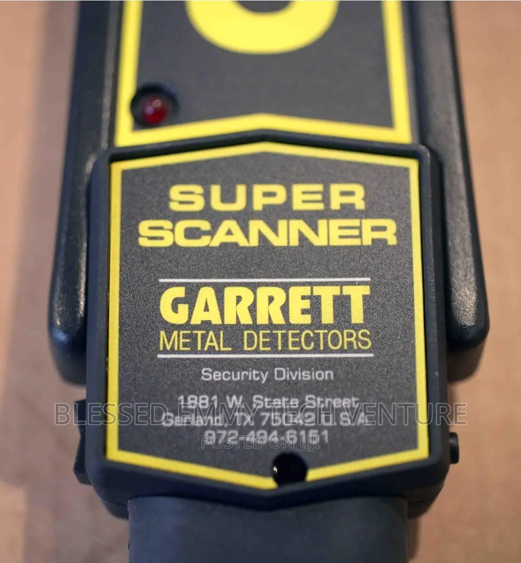 Hand Held Metal Detector