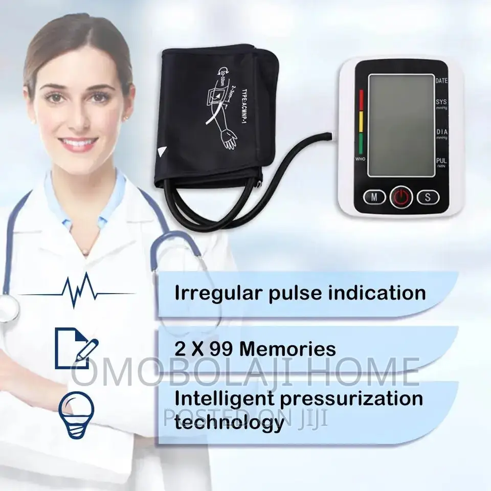 Blood Pressure Monitor With Voice Function
