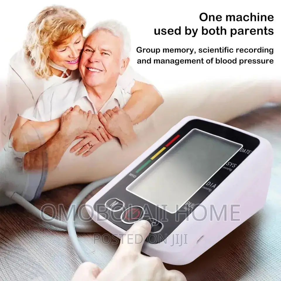 Blood Pressure Monitor With Voice Function