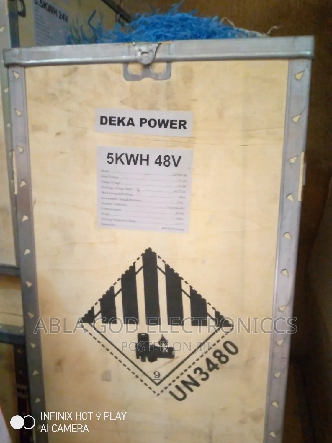 Deka Power 5kwh Lithium Battery 48v.