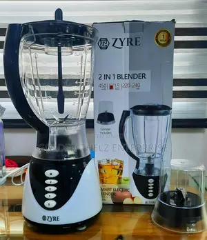 Zyre 2 in 1 Electric Blender