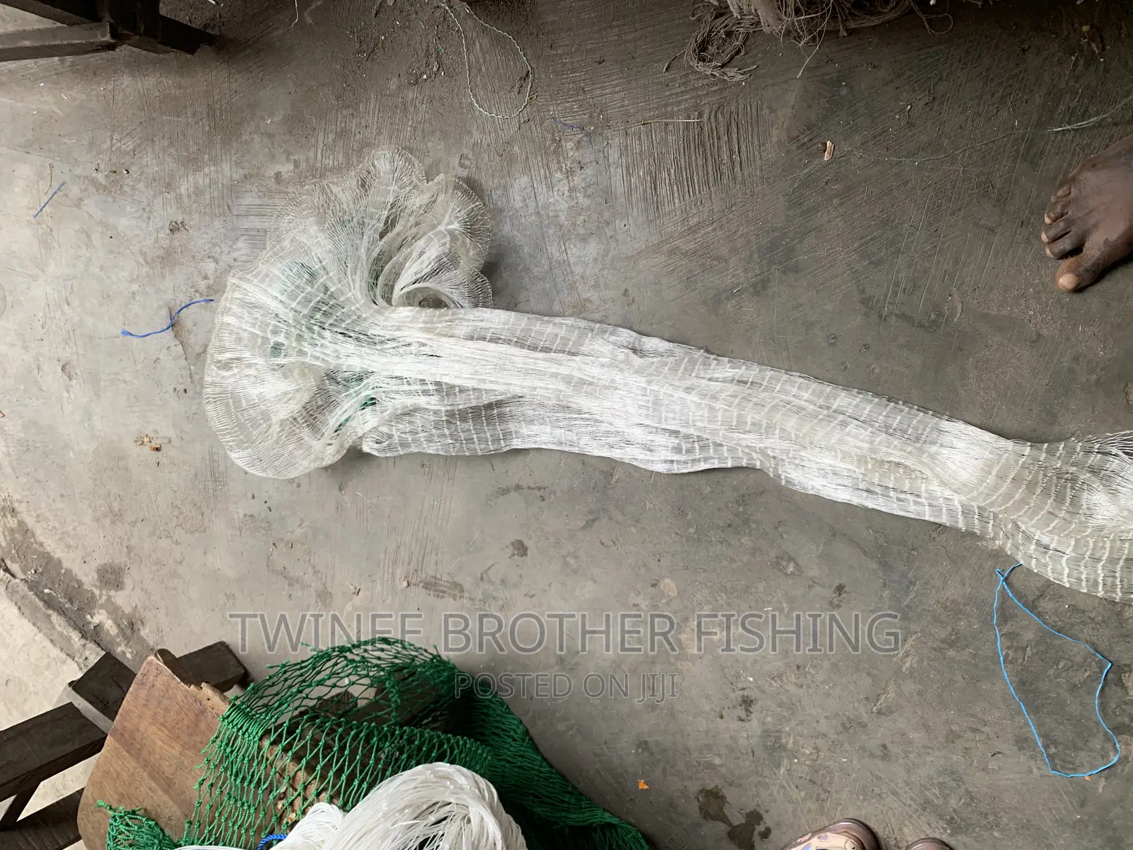 Casting Net for Fishing the Rivers