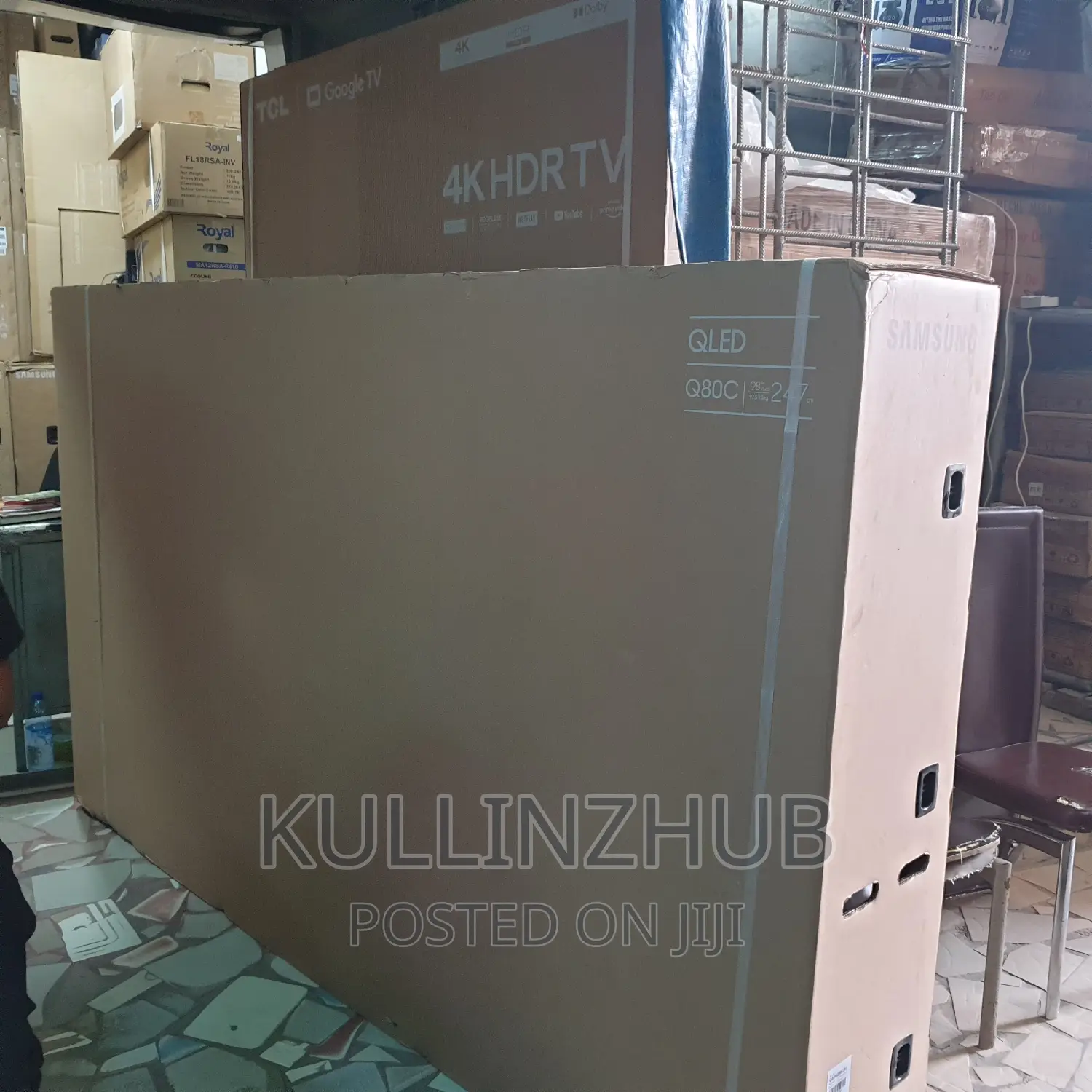 Samsung 98" Inch QLED 120HZ Smart TV (QA98Q80C) -2023