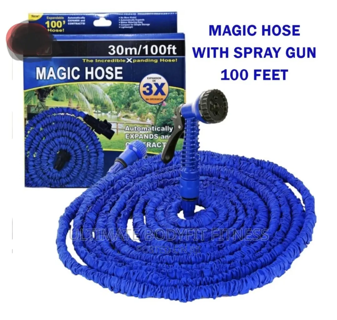 Brand New Magic Hose 100ft Expandable Water Spray Gun