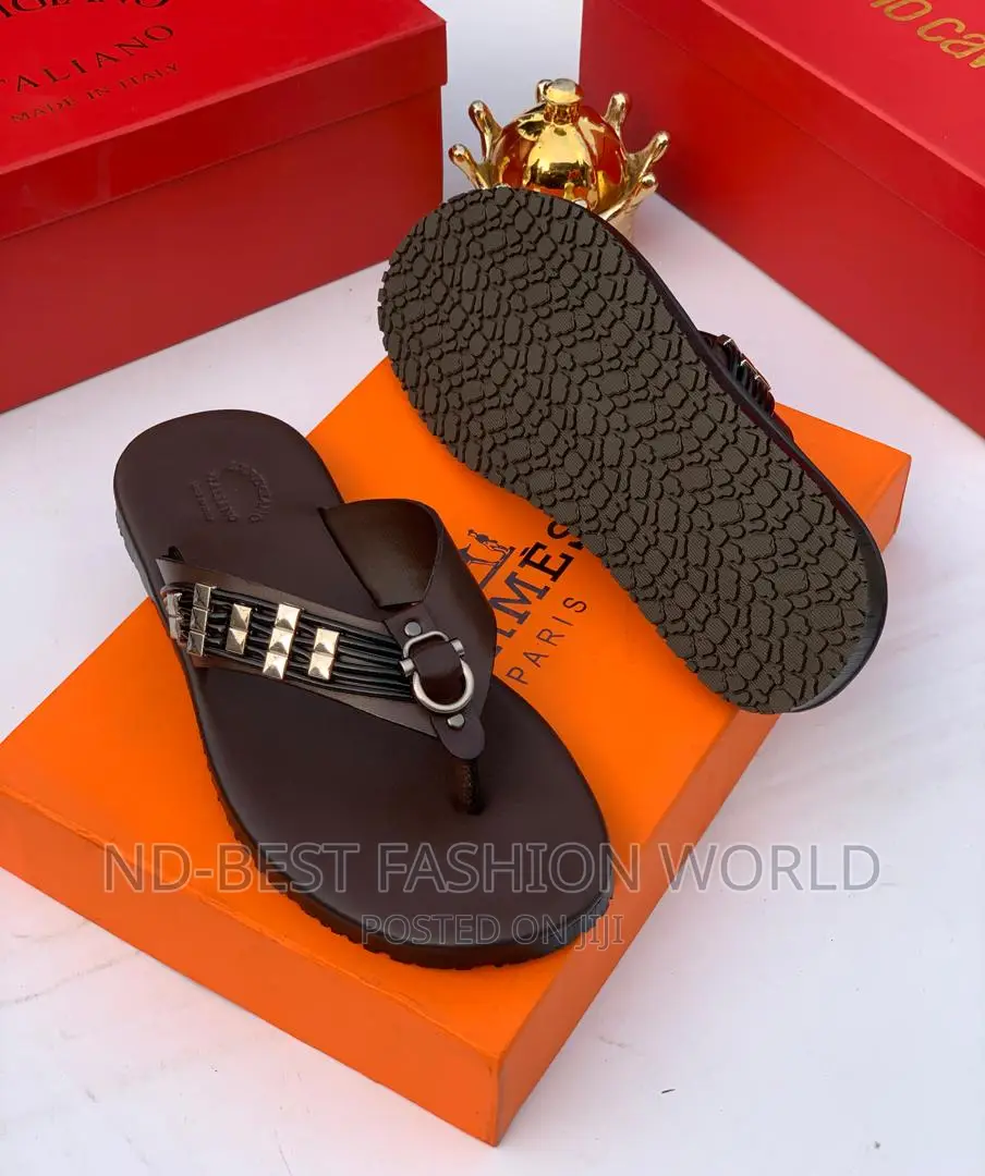 Pure Leather Slippers